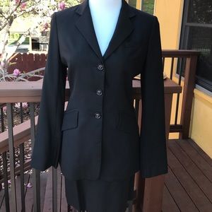Georgiou Skirt Suit Black